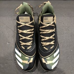 Adidas Icon Bounce USA Camo Baseball Cleats Sz 10